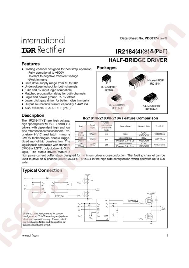 IR21844SPBF