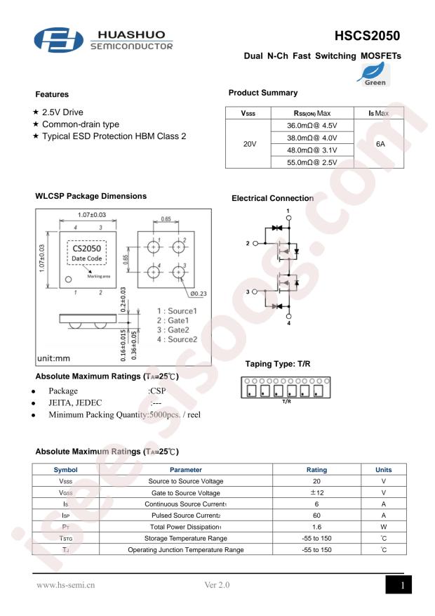 HSCS2050