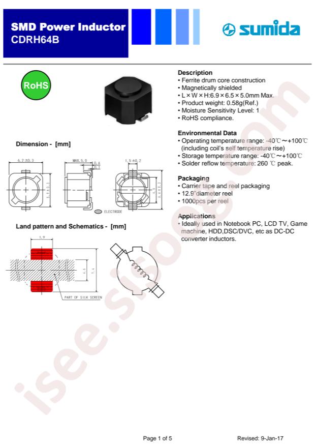 CDRH64BNP-101MC-B