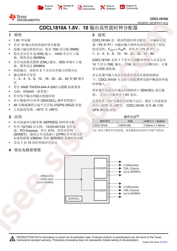CDCL1810ARGZT