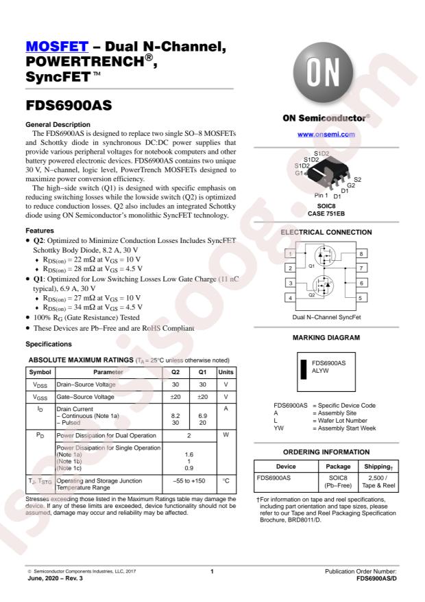 FDS6900AS