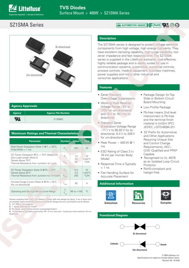 SZ1SMA30CAT3G