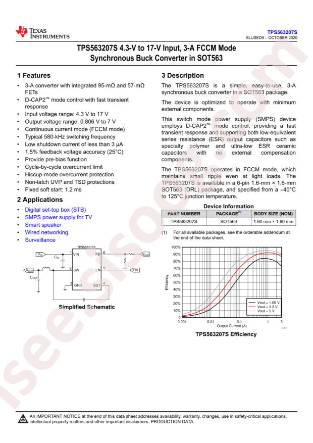 TPS563207SDRLR