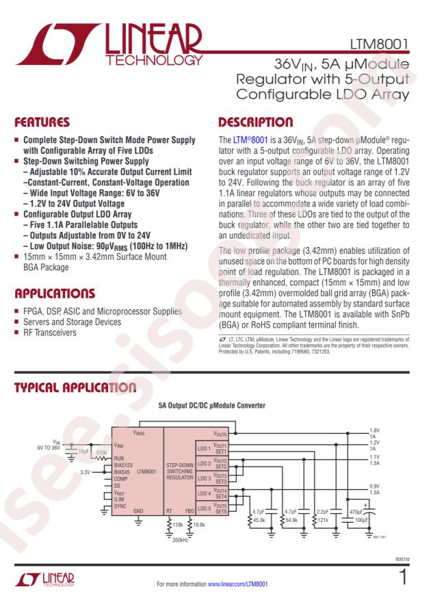 LTM8001EY#PBF