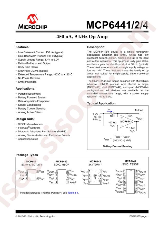 MCP6444-E/ST