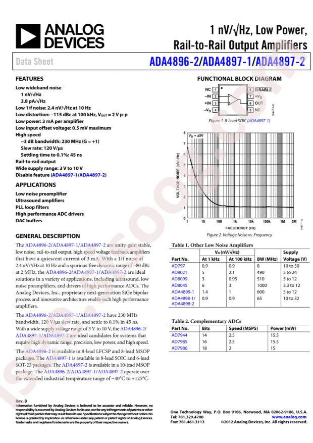 ADA4897-1ARZ-RL