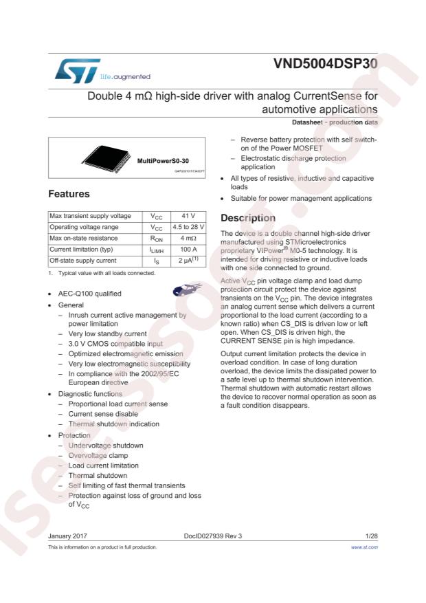 VND5004DSP30TR-E