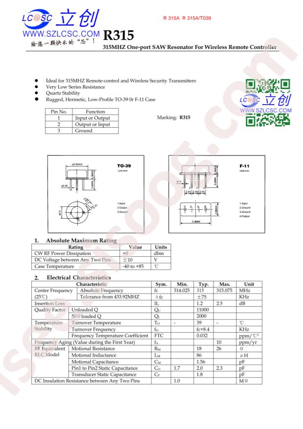 RTO39315MA3SI