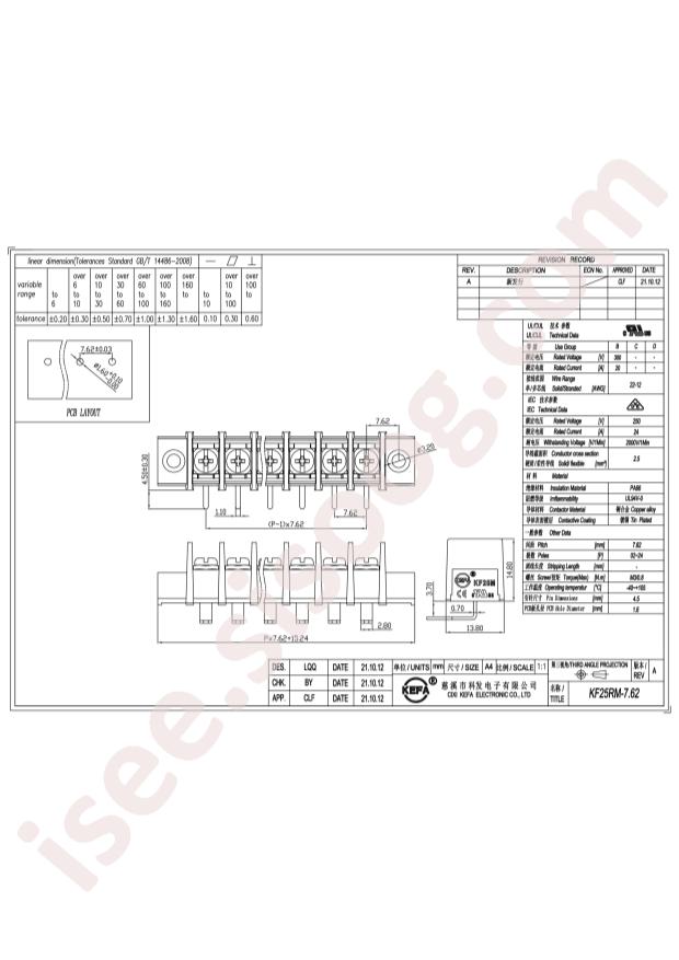 KF25RM-7.62-9P