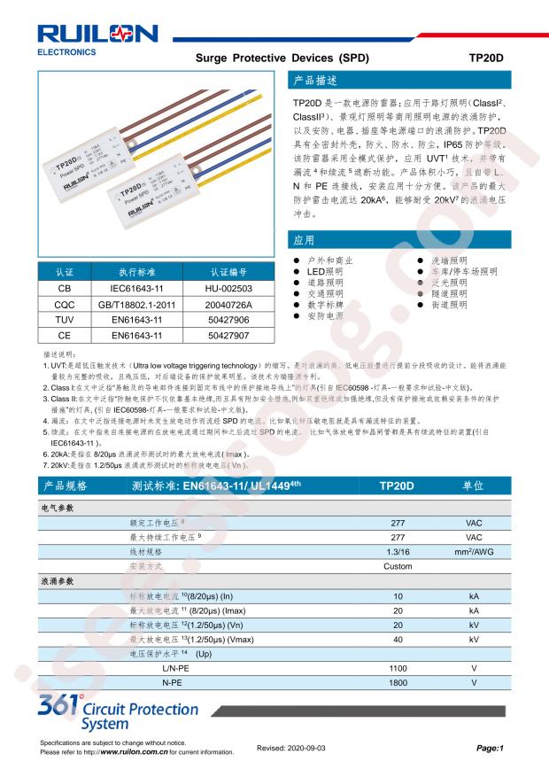 TP20D