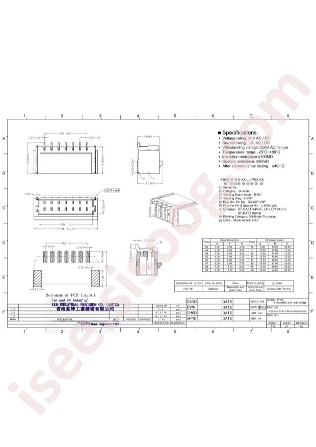 X1002WRS-03L-HF-LPSN