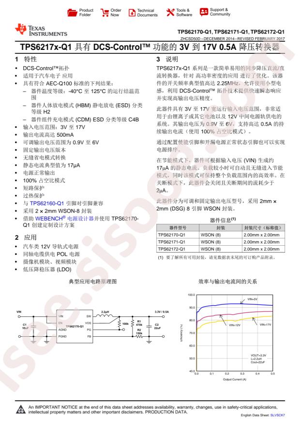 TPS62172QDSGRQ1