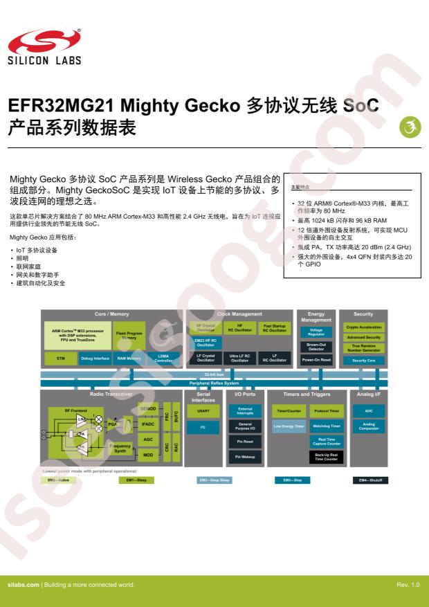 EFR32MG21A020F1024IM32-B