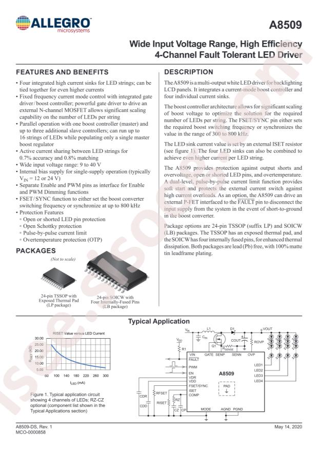 A8509GLPTR-T
