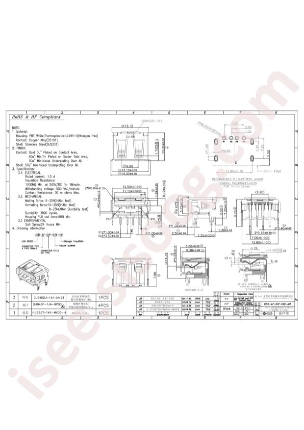 USB-AF-DIP-539-HW