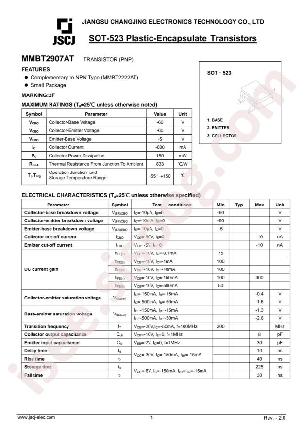MMBT2907AT