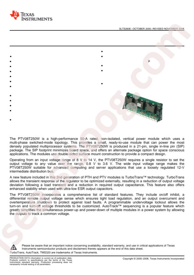 PTV08T250WAD