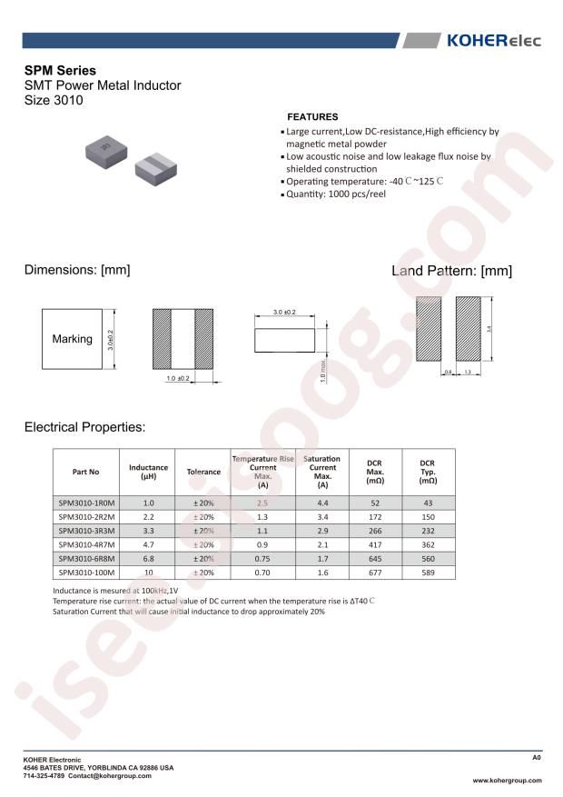 SPM3010-4R7M