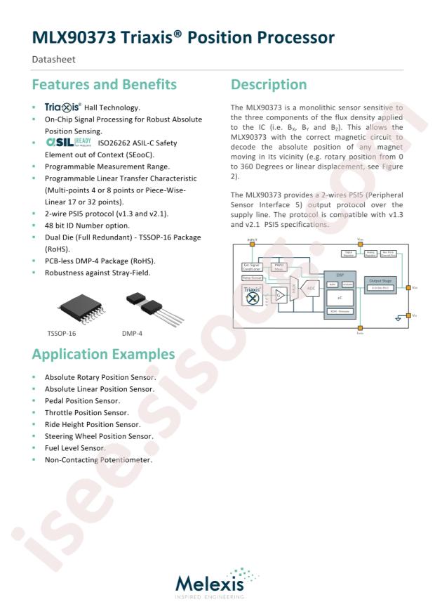 MLX90373KVS-ABA-300-SP