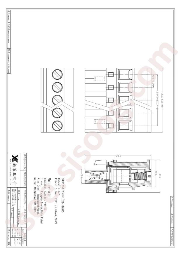 XY2500F-BVR-5.08-8P