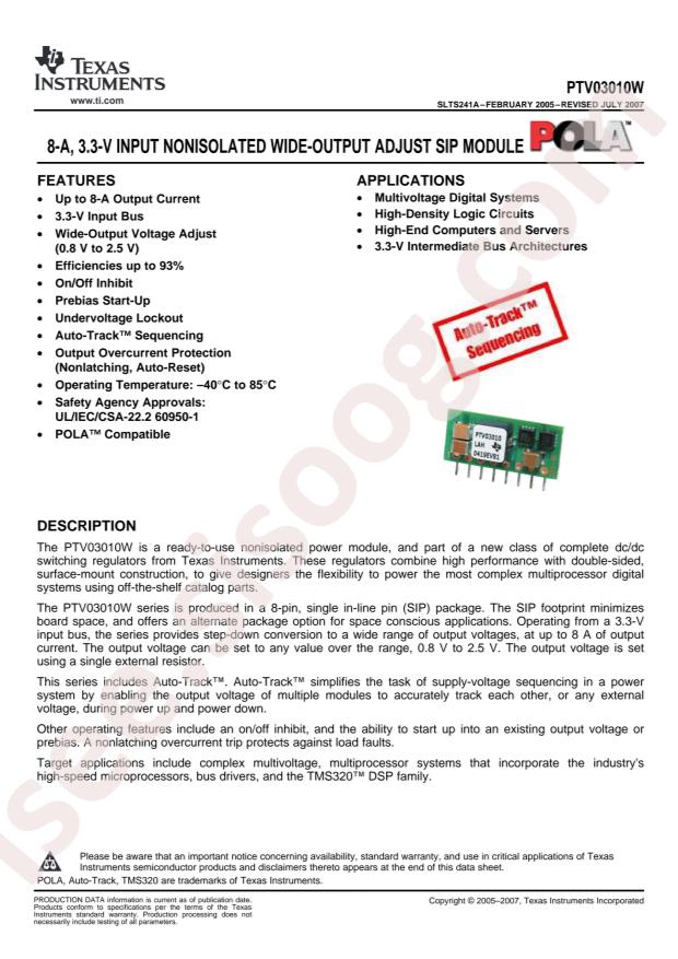 PTV03010WAH