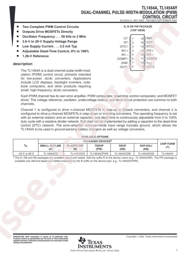 TL1454ACDBR