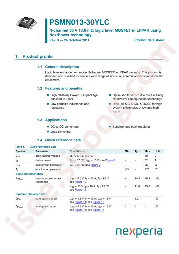 PSMN013-30YLC,115