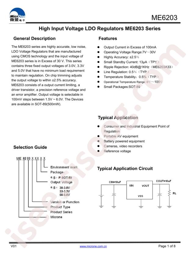 ME6203A33PG