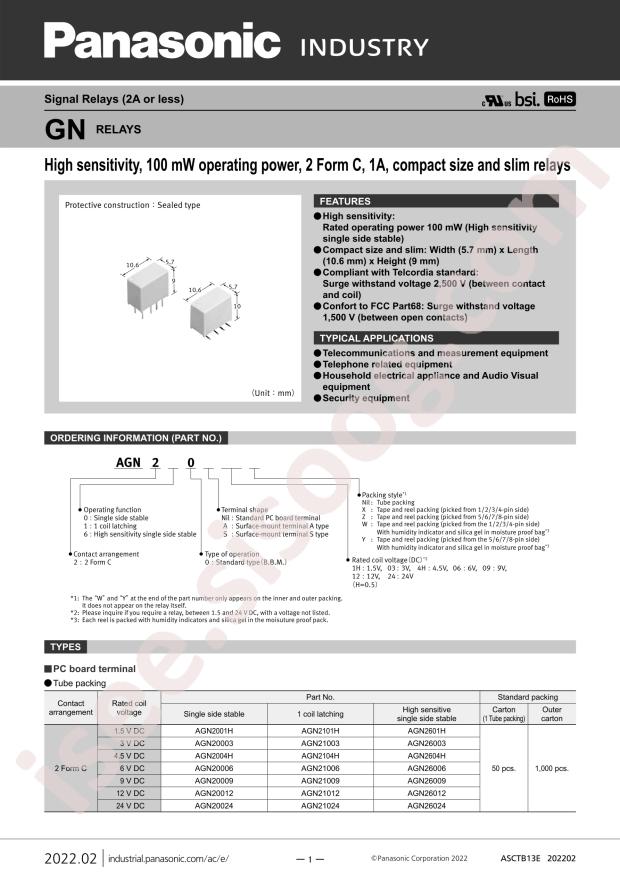 AGN200A4H