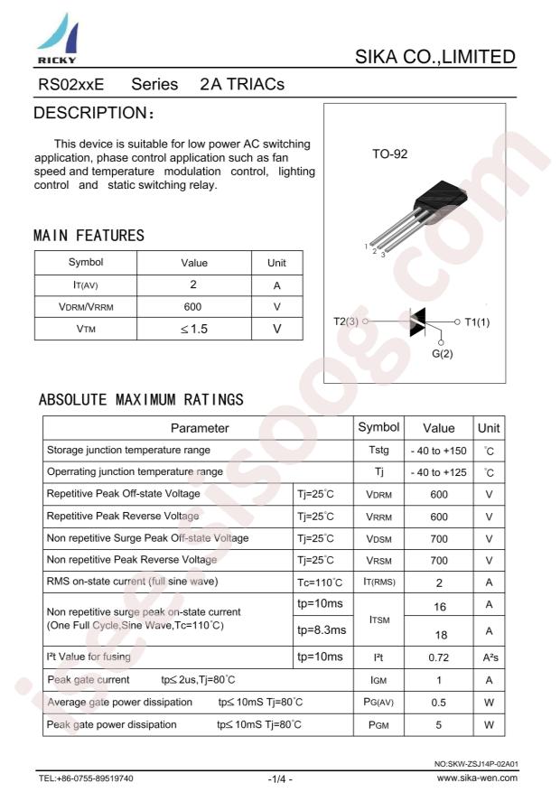 RS0208E