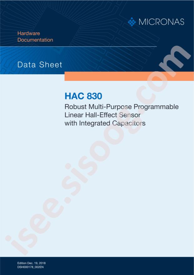 HAC830CVM
