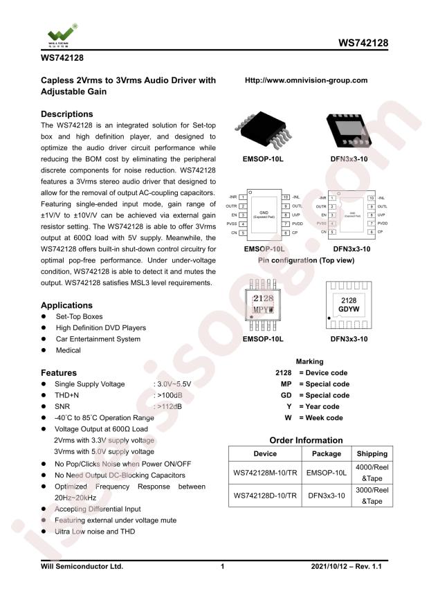 WS742128D-10/TR