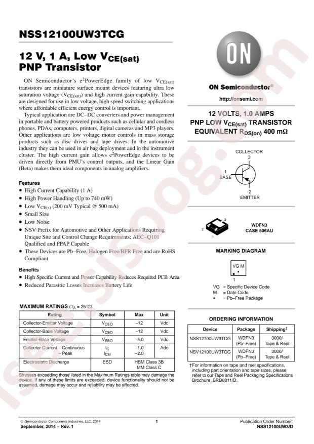 NSV12100UW3TCG