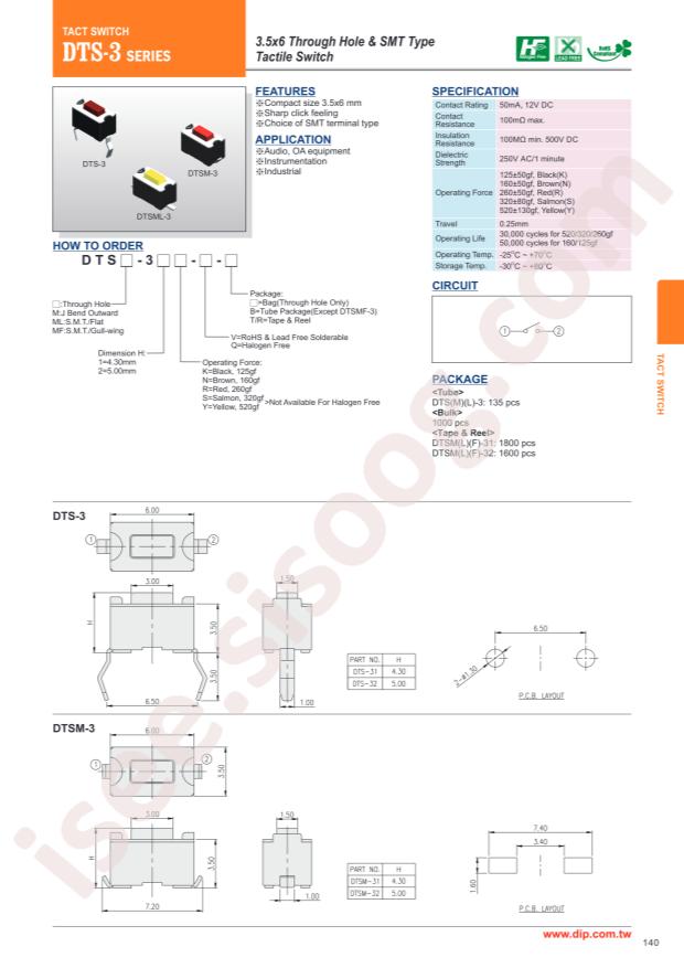 DTS-32N-V-B