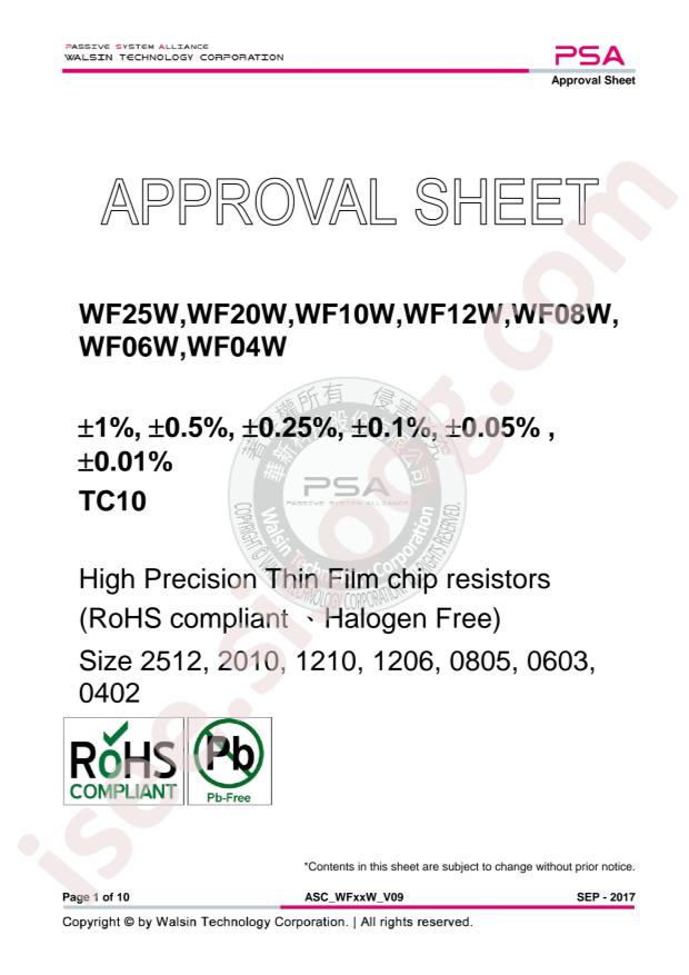 Walsin WF08W1202BTL