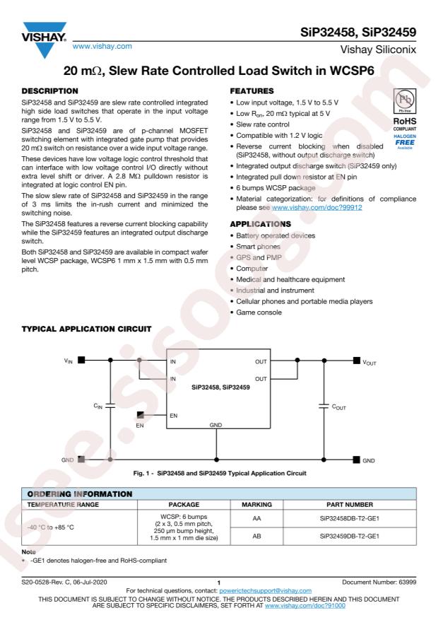 SIP32458DB-T2-GE1