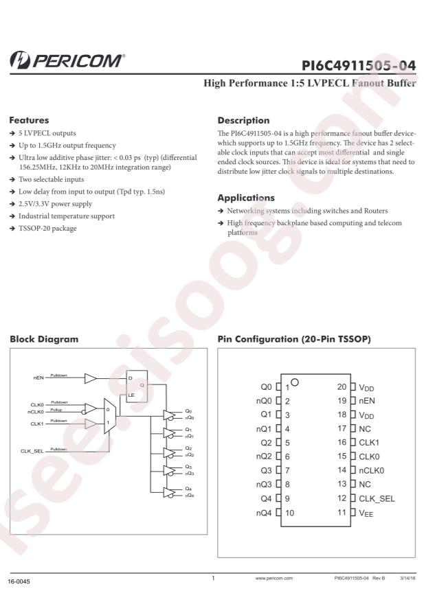 PI6C4911505-04LIEX