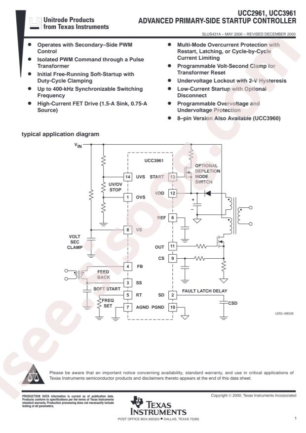 UCC2961D