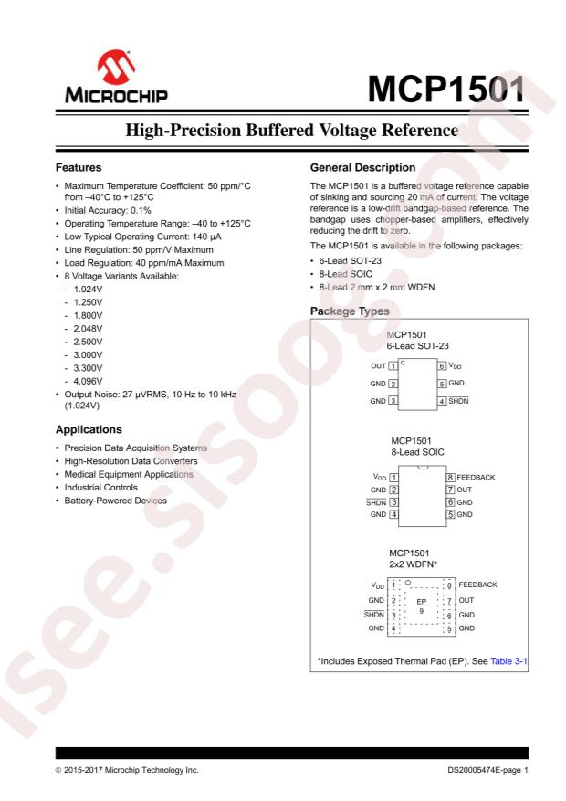 MCP1501-25E/SN