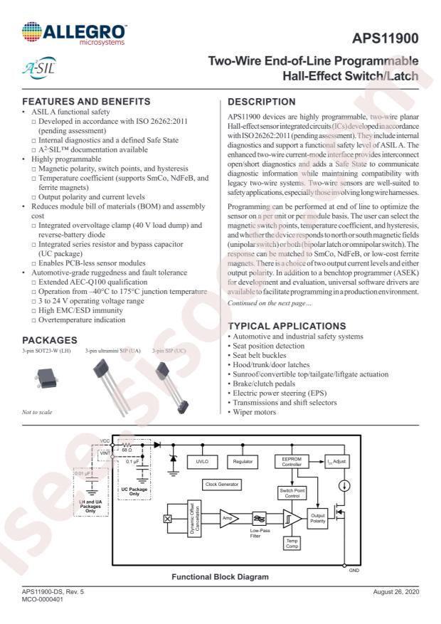APS11900LLHALX