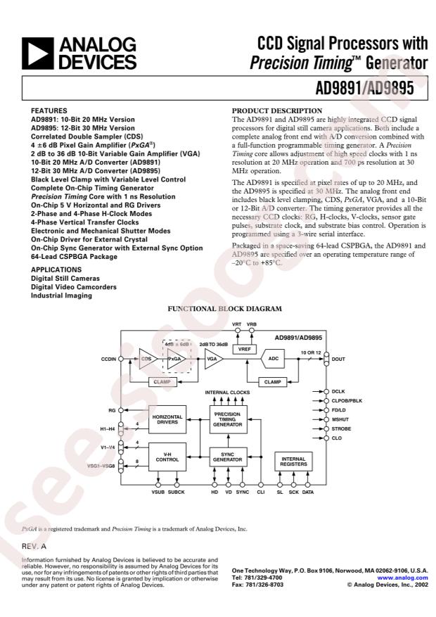 AD9895KBCZRL