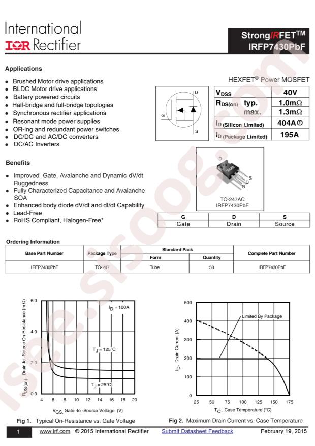 IRFP7430PBF