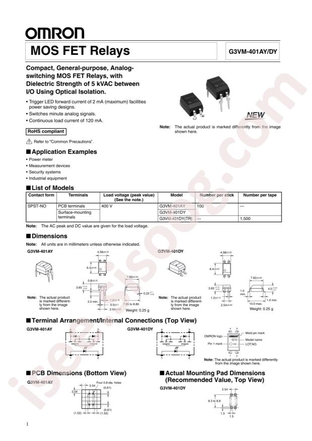 G3VM-401DY(TR)