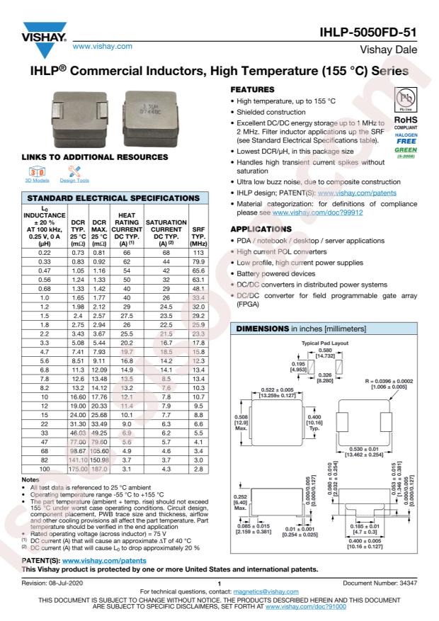 IHLP5050FDER1R2M51