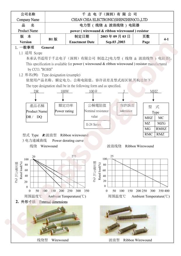 150W-5Ω±5%