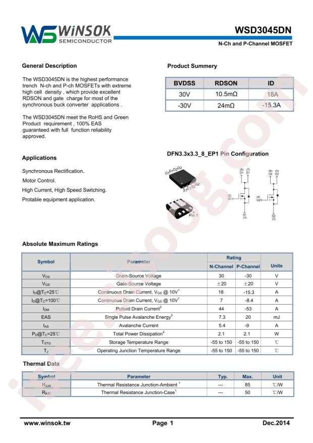 WSD3045DN