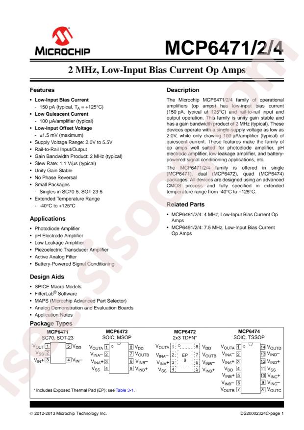 MCP6474T-E/ST