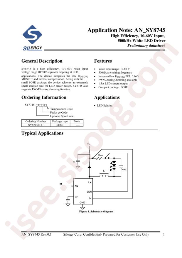SY8745FCC