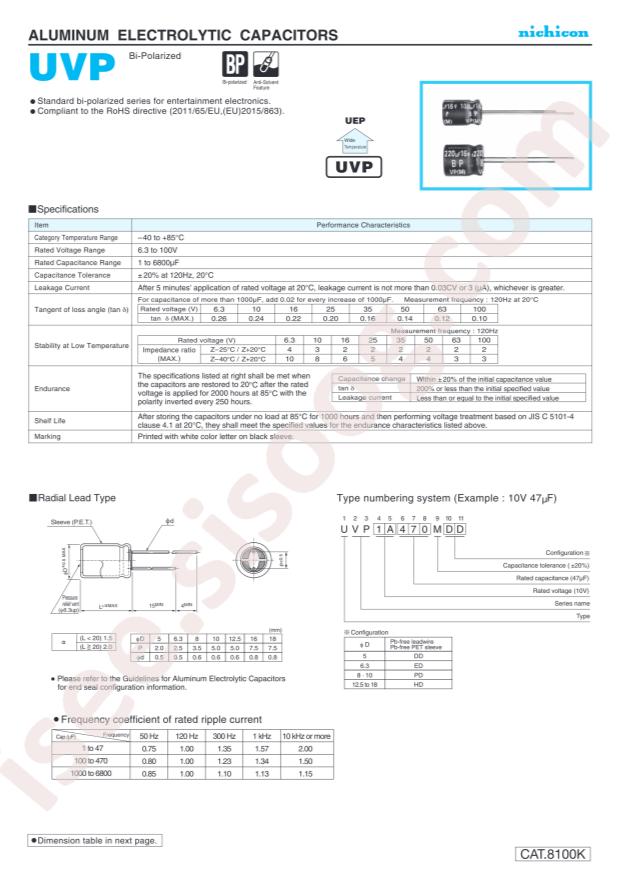 UVP1H470MPD1TD
