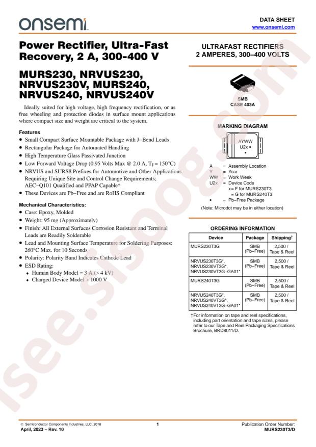NRVUS240T3G